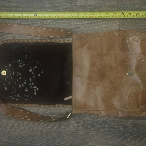 Veley vintage messenger leather bag crossbody - Picture 11 of 11